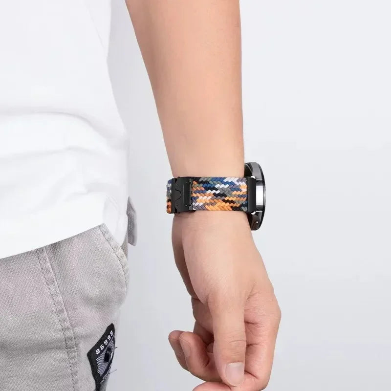 Amazfit Nylon Braided Watch Band With Parachute Buckle