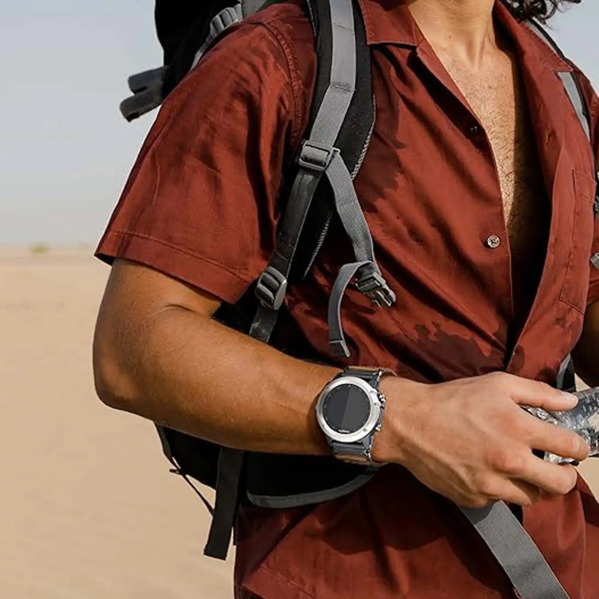 Garmin QuickFit Nylon Band - Tough Camo Design