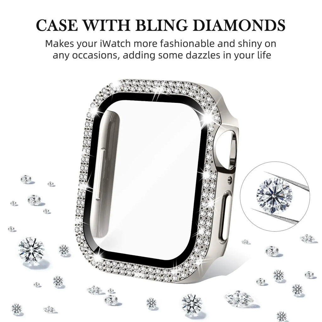 Apple Watch Case - Durable Gem-Studded Elegant Protection