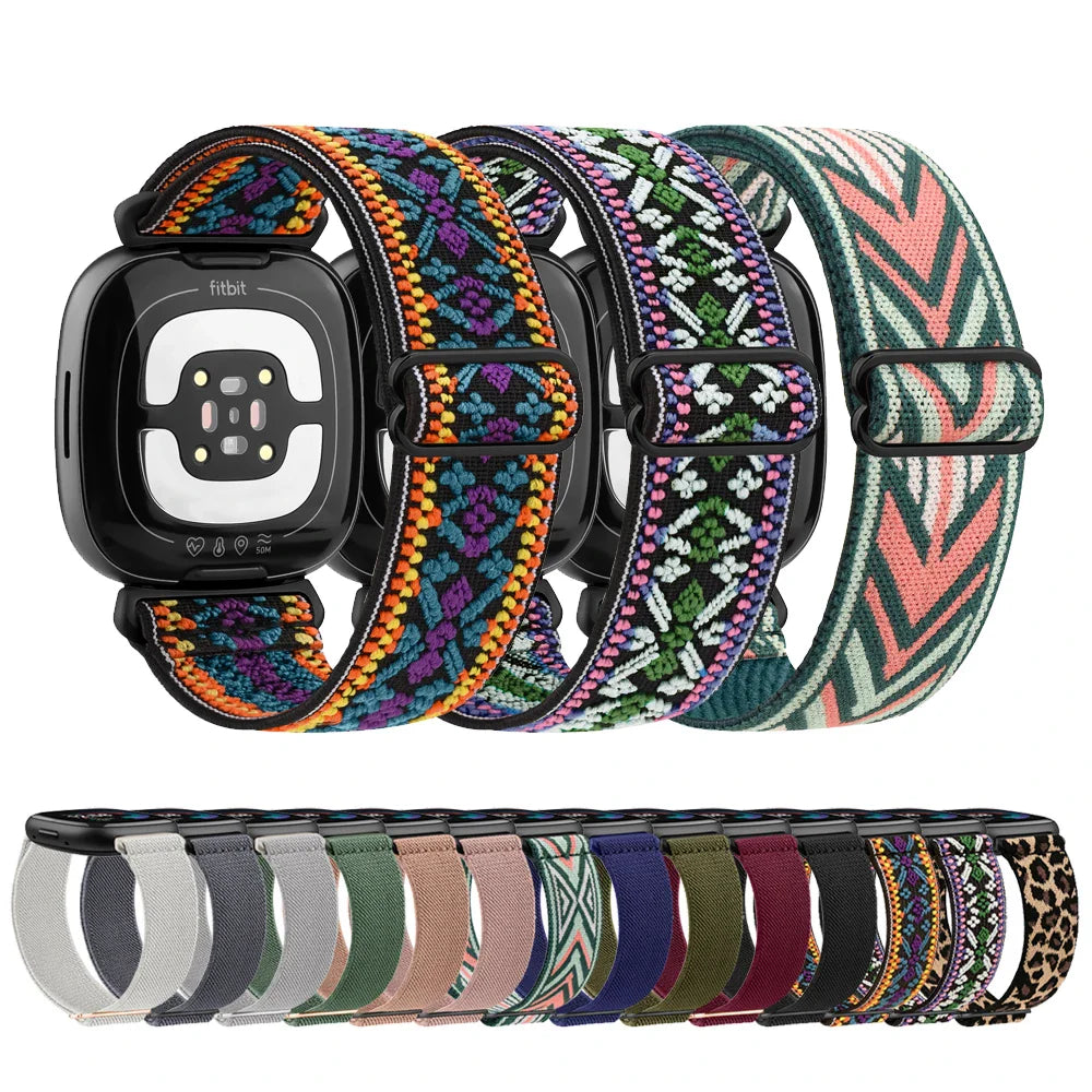 Nylon Fitbit Versa & Sense Bands
