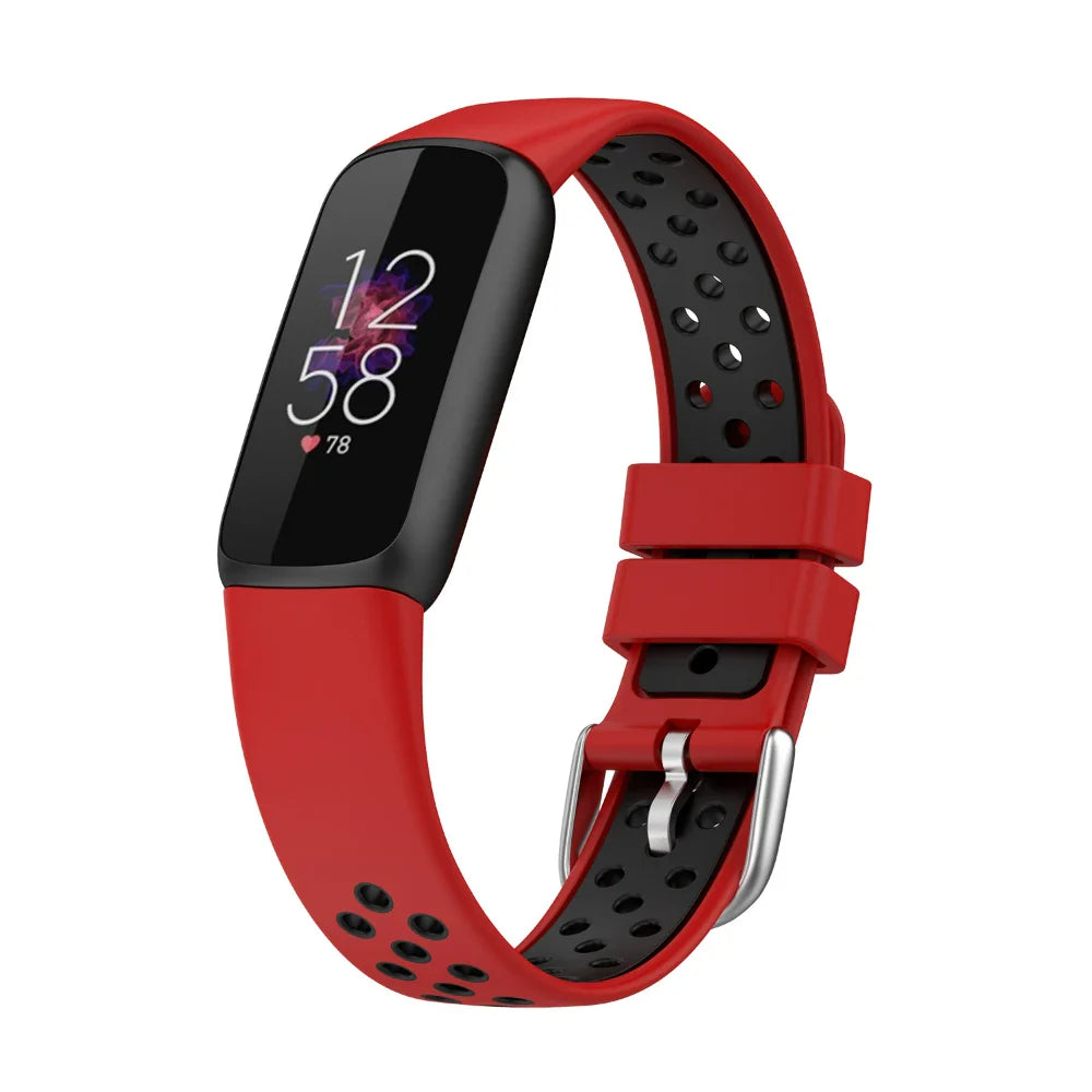 Fitbit Luxe Waterproof Silicone Strap - Soft Comfortable Band