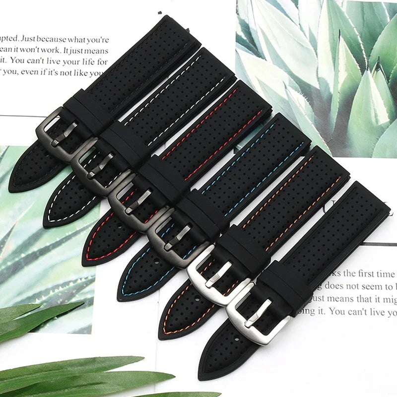 Amazfit Band Breathable Silicone Sport Strap for Watches