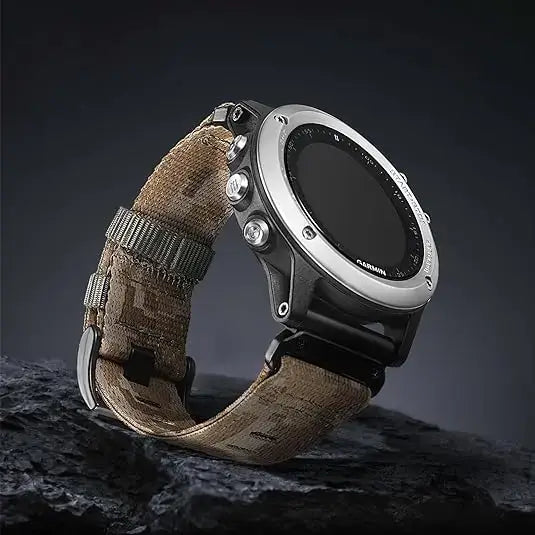 Garmin QuickFit Nylon Band - Tough Camo Design