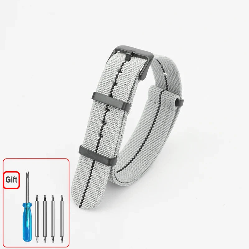 Polar Elastic Nylon Watch Band, NATO Strap for Polar Smartwatch, Waterproof