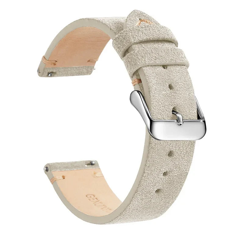 Polar Leather Watch Band Quick Release Genuine Cowhide Unisex