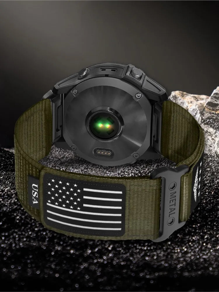 Garmin Fenix Nylon Strap - Tough, Tactical, QuickFit Band