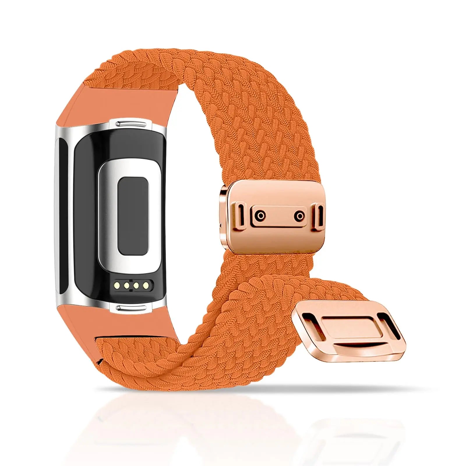 Fitbit Charge 5 6 Braided Band With Magnetic Buckle