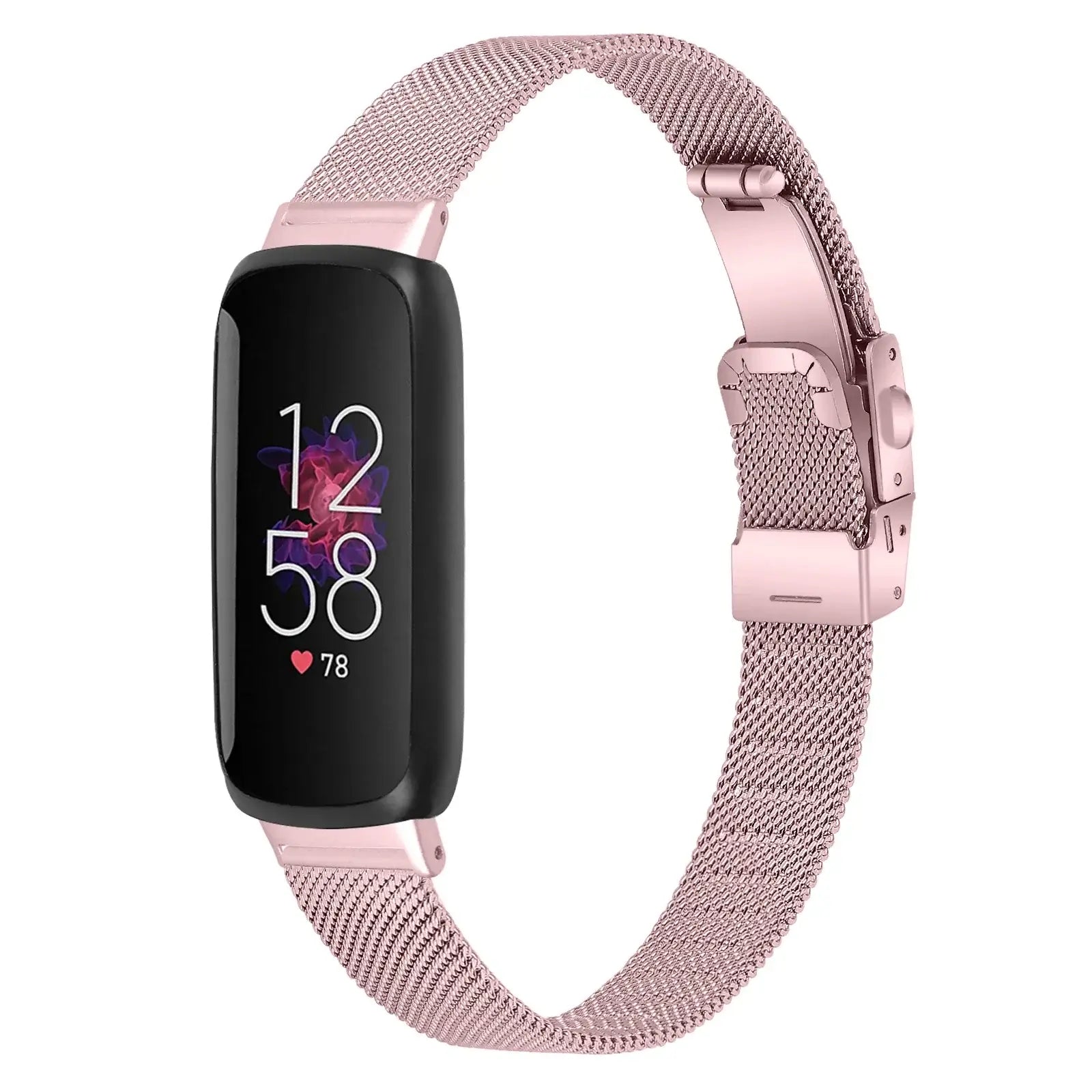 Fitbit Inspire 3 Thin Stainless Steel Band – Sleek Minimalist Metal Strap