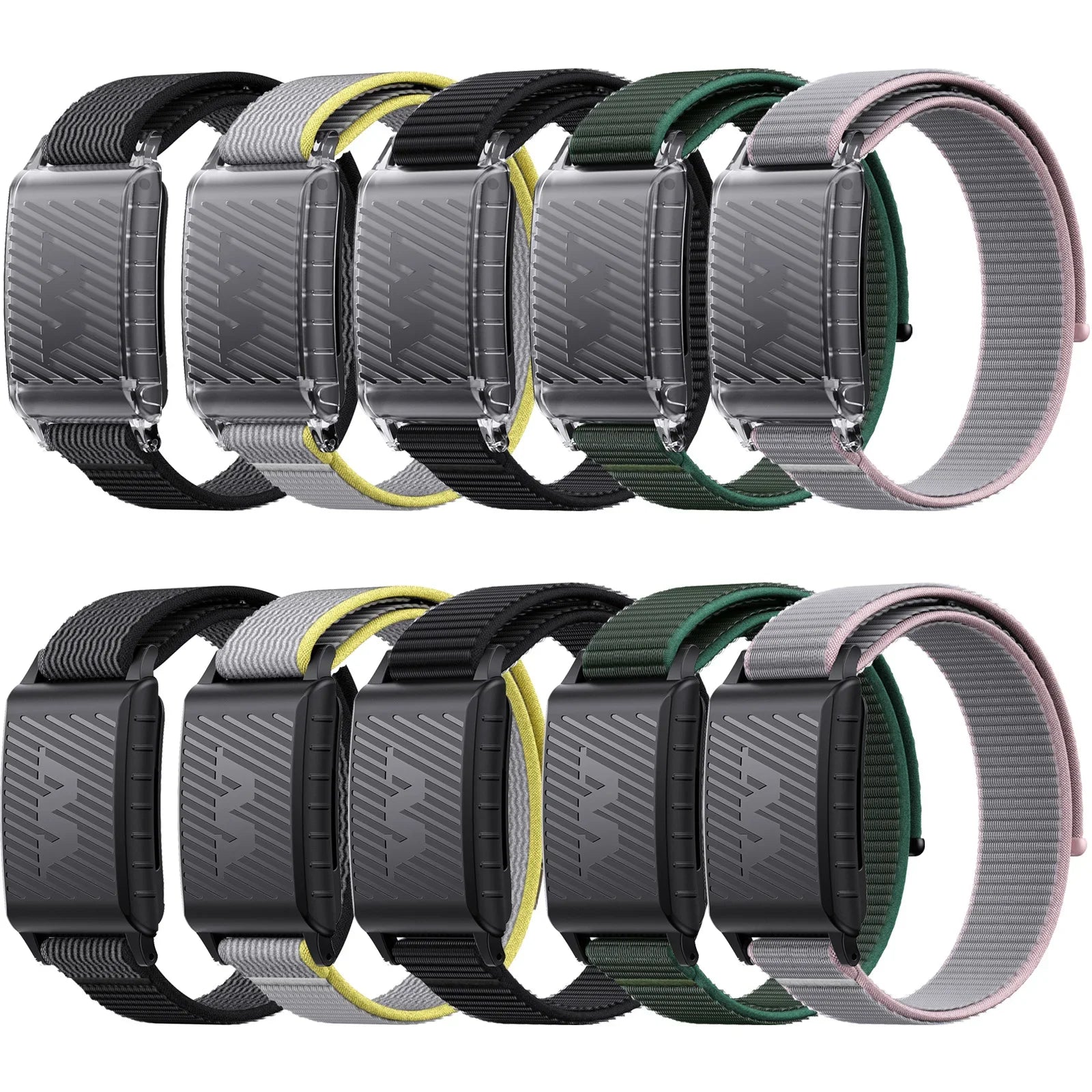 WHOOP 4.0 3.0 Nylon Band - Breathable Soft Velcro Knit Fit