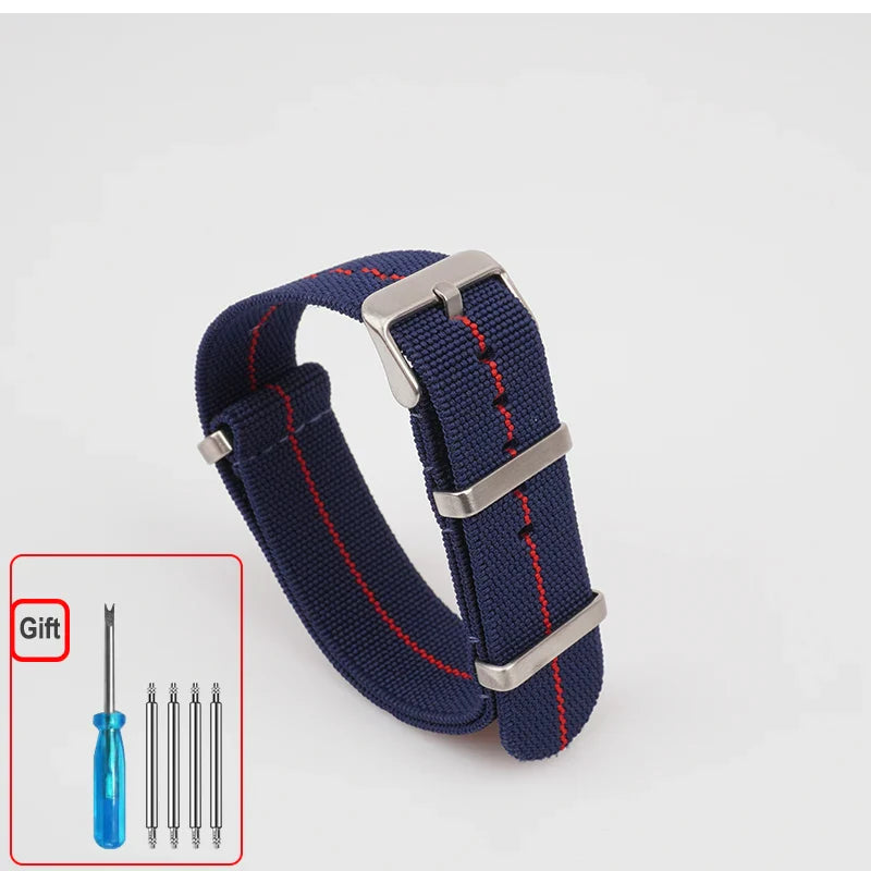 Polar Elastic Nylon Watch Band, NATO Strap for Polar Smartwatch, Waterproof