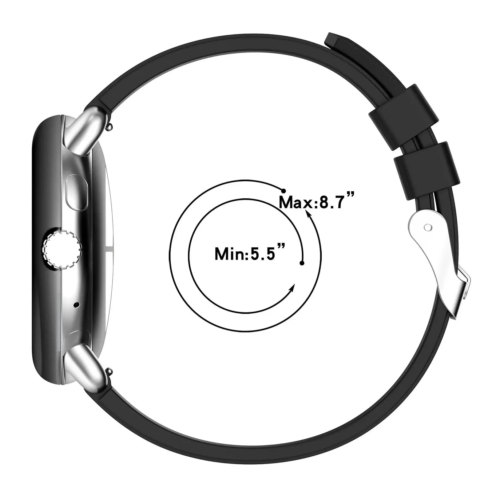 Google Pixel Silicone Strap - Soft, Flexible, Stylish Design