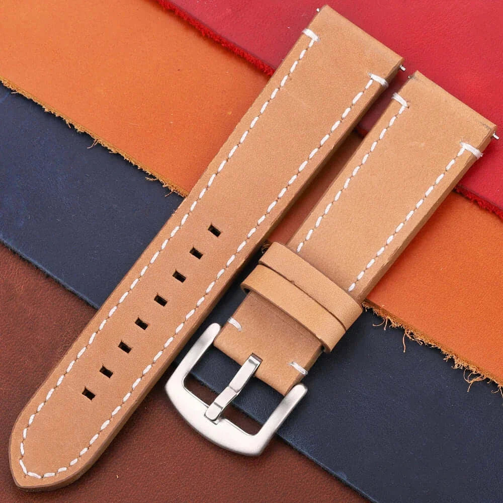 Ticwatch Genuine Leather Band - Elegant Minimalist Design