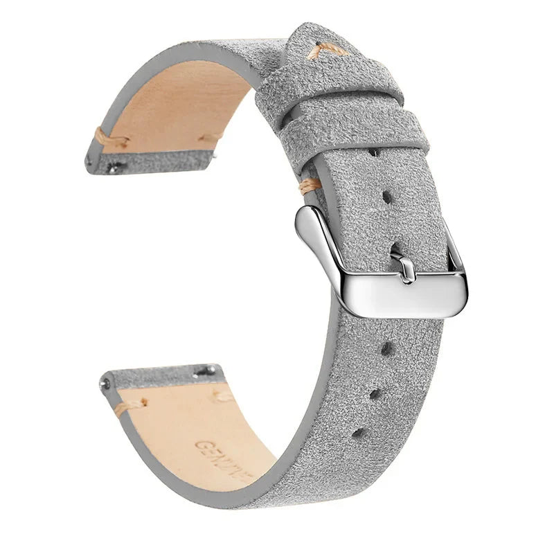 Polar Leather Watch Band Quick Release Genuine Cowhide Unisex