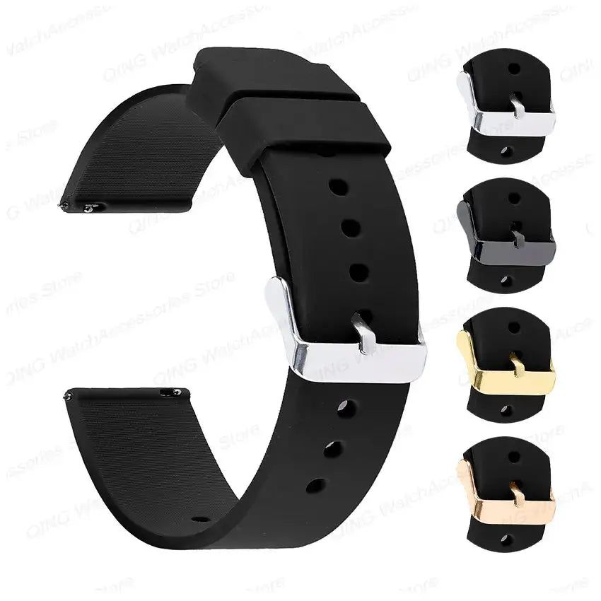 Ticwatch Silicone Strap - Soft, Comfortable, Waterproof