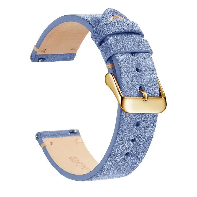 Polar Leather Watch Band Quick Release Genuine Cowhide Unisex