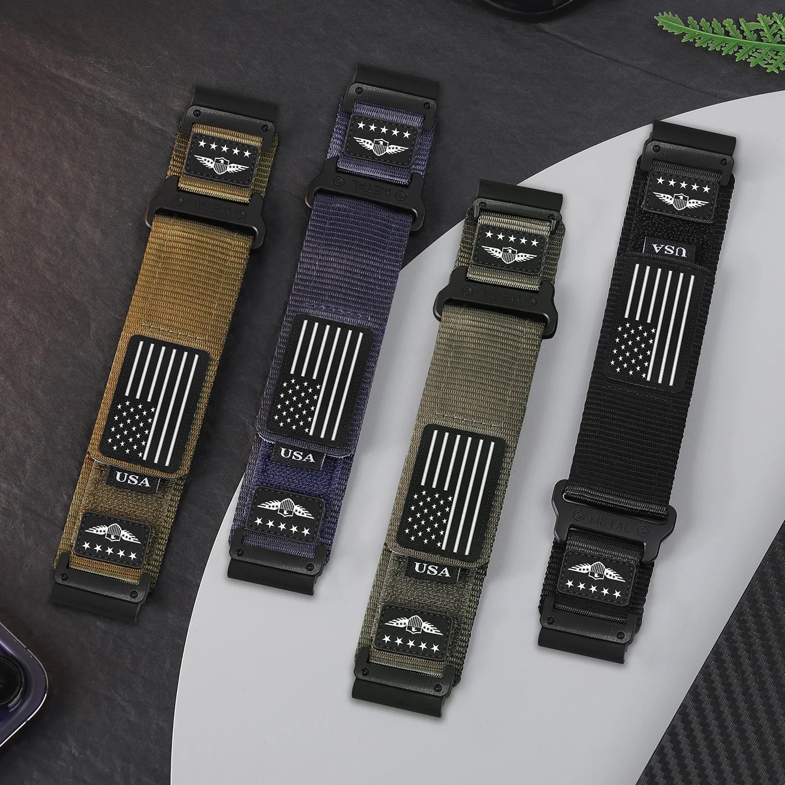 Garmin Fenix Nylon Strap - Tough, Tactical, QuickFit Band