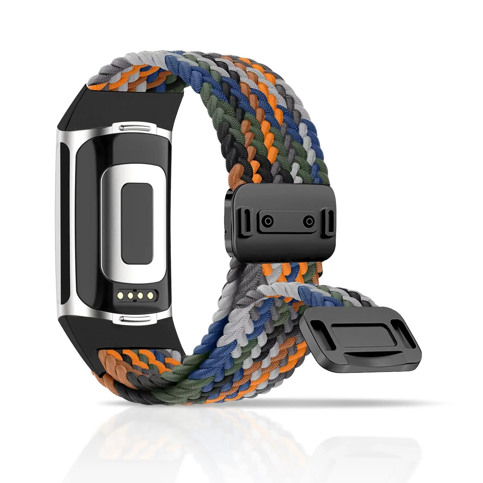 Fitbit Charge 5 6 Braided Band With Magnetic Buckle