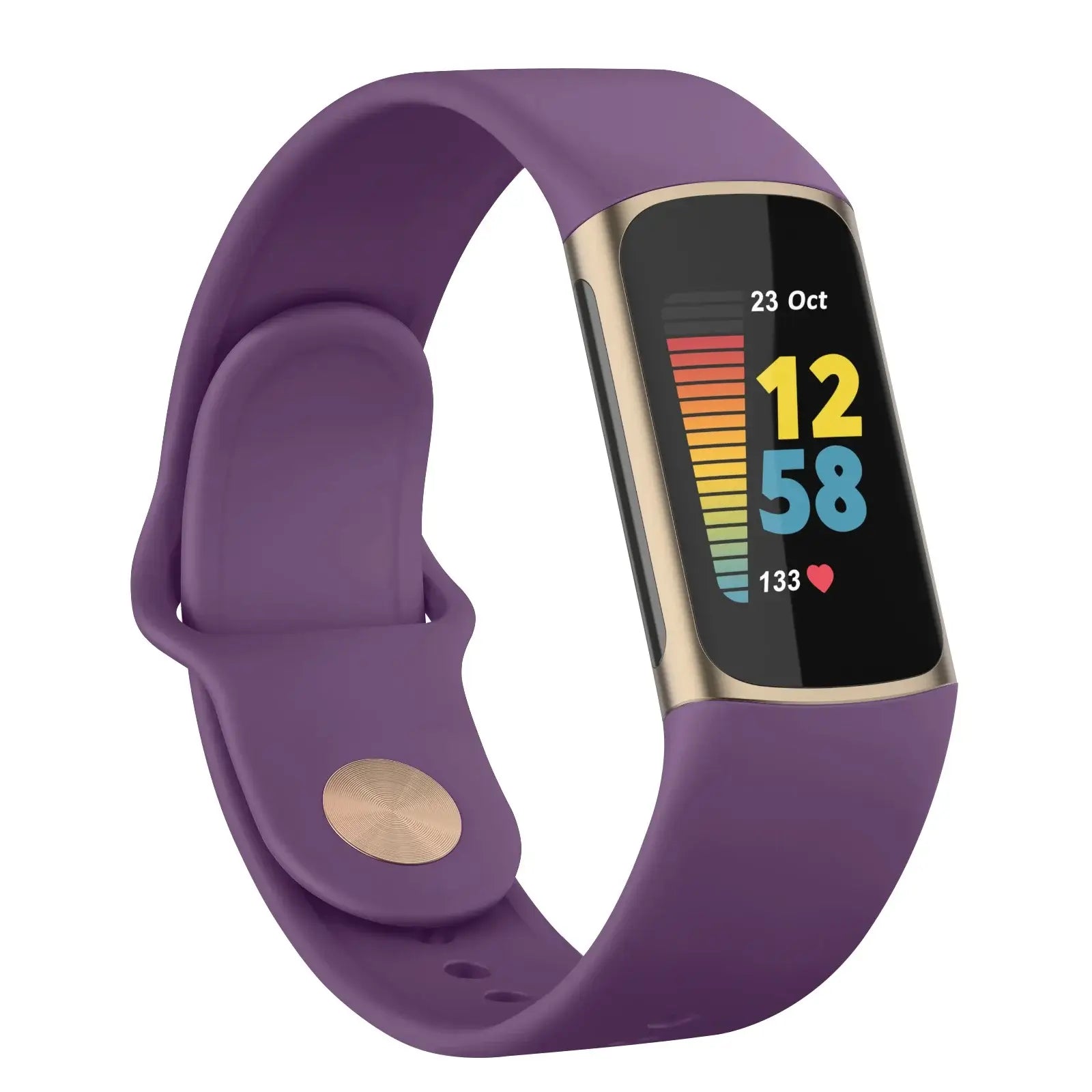 Fitbit Charge 5 6 Silicone Band - Soft Comfortable Design