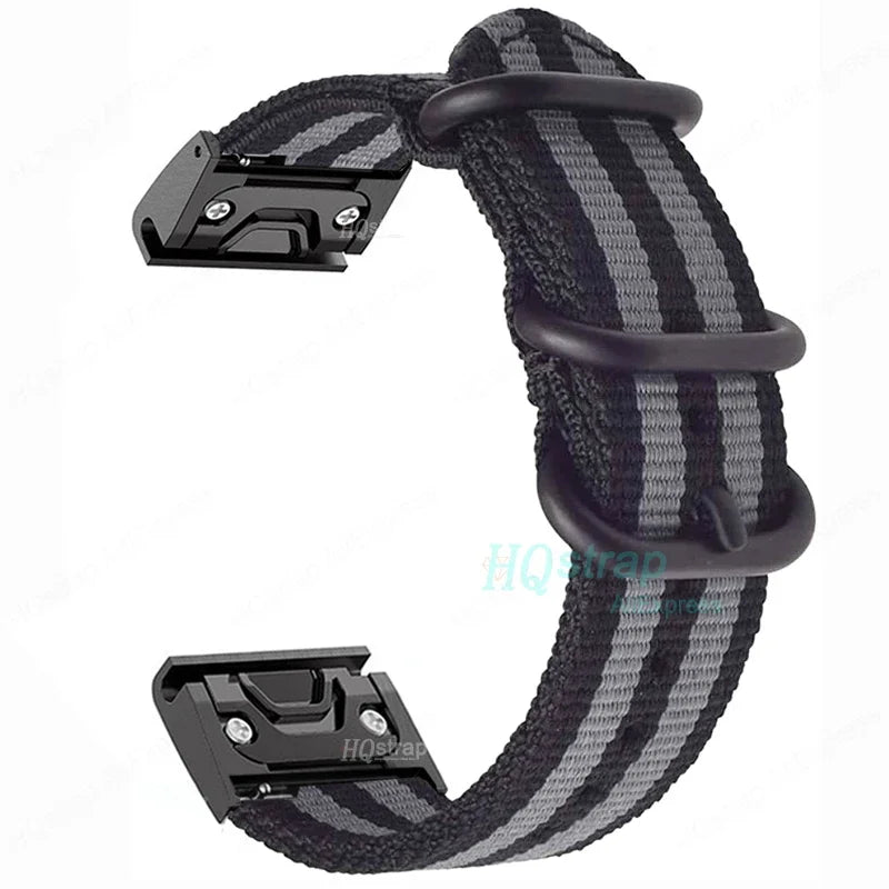 Garmin Canvas Nylon Strap - Durable, Lightweight, Versatile