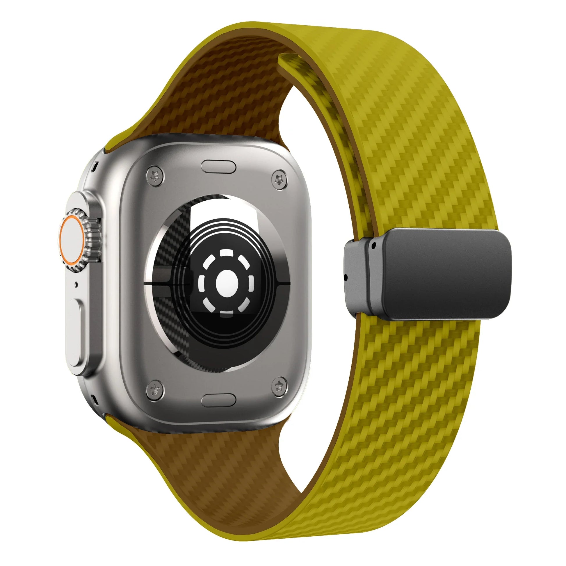 Apple Watch Silicone Strap - Magnetic Buckle, Durable Design