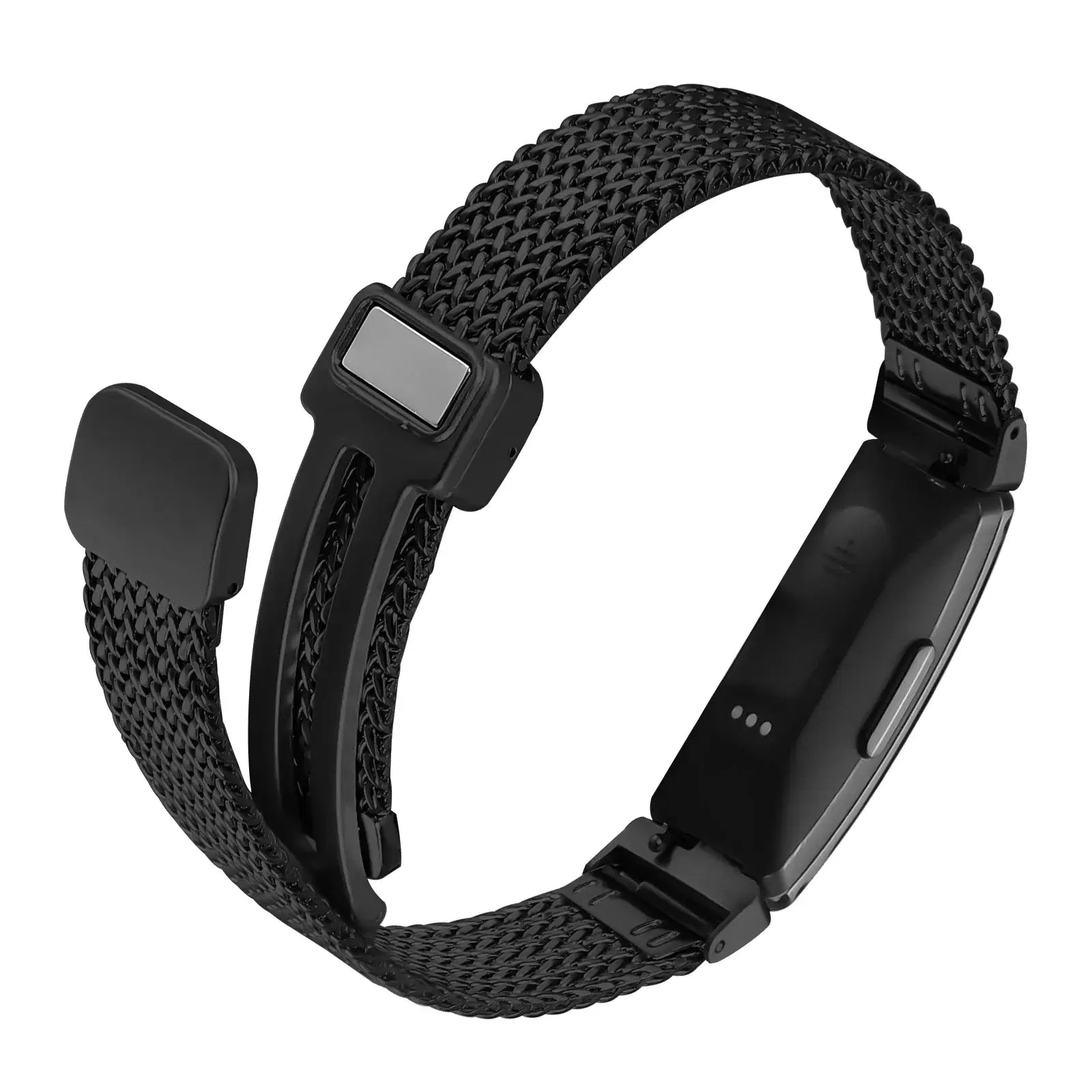 Fitbit Inspire 2, 1, HR Stainless Steel Band - Mesh Design