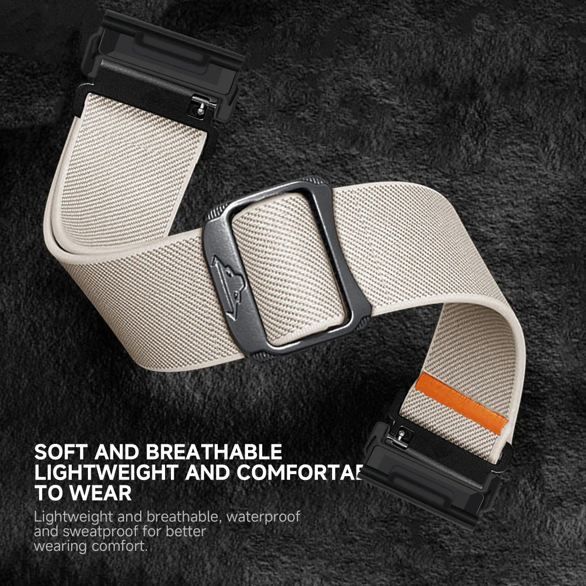 Garmin Nylon Military Strap - Soft Wear-Resistant Band