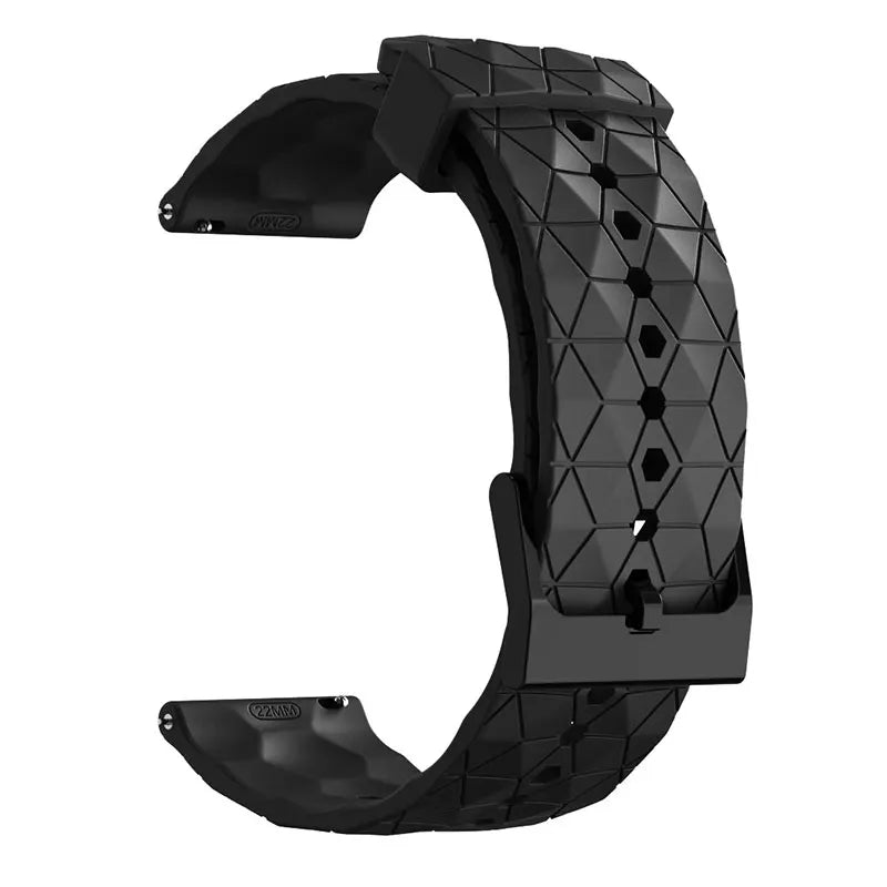 OnePlus Smartwatch Silicone Watch Band Football Pattern Quick Release Straps