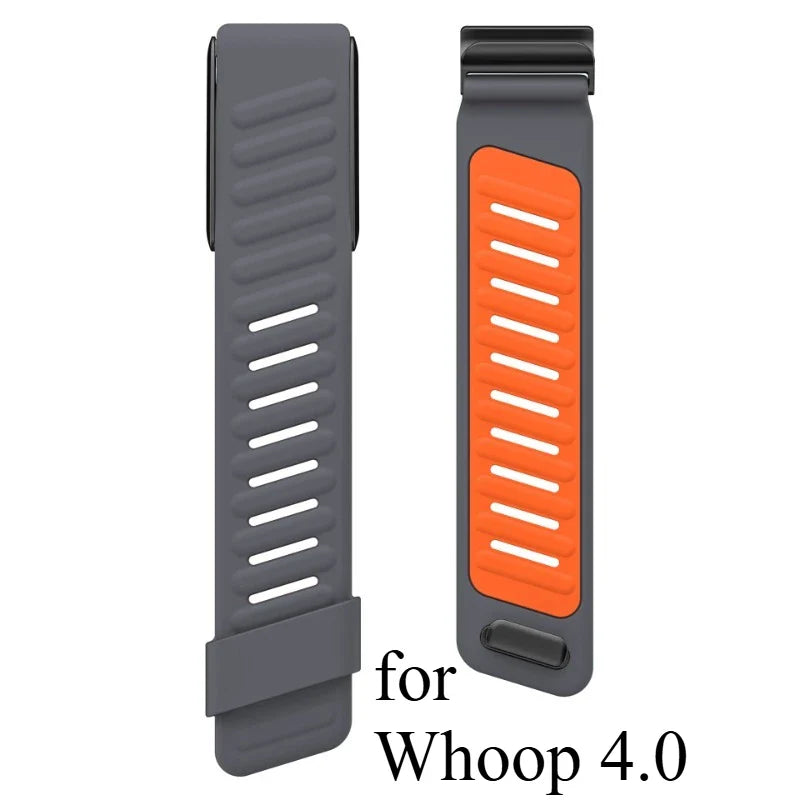 WHOOP 5.0 / 4.0 / 3.0  Silicone Band - Soft Waterproof Sweatproof
