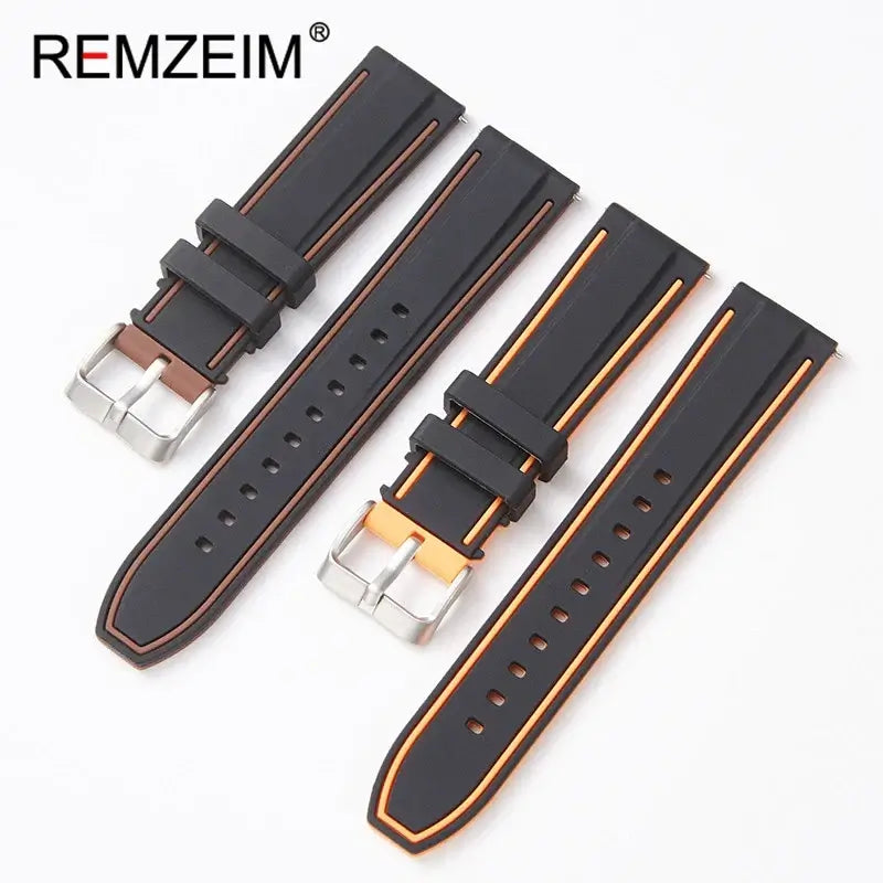 Ticwatch Silicone Strap - Comfortable, Waterproof, Stylish