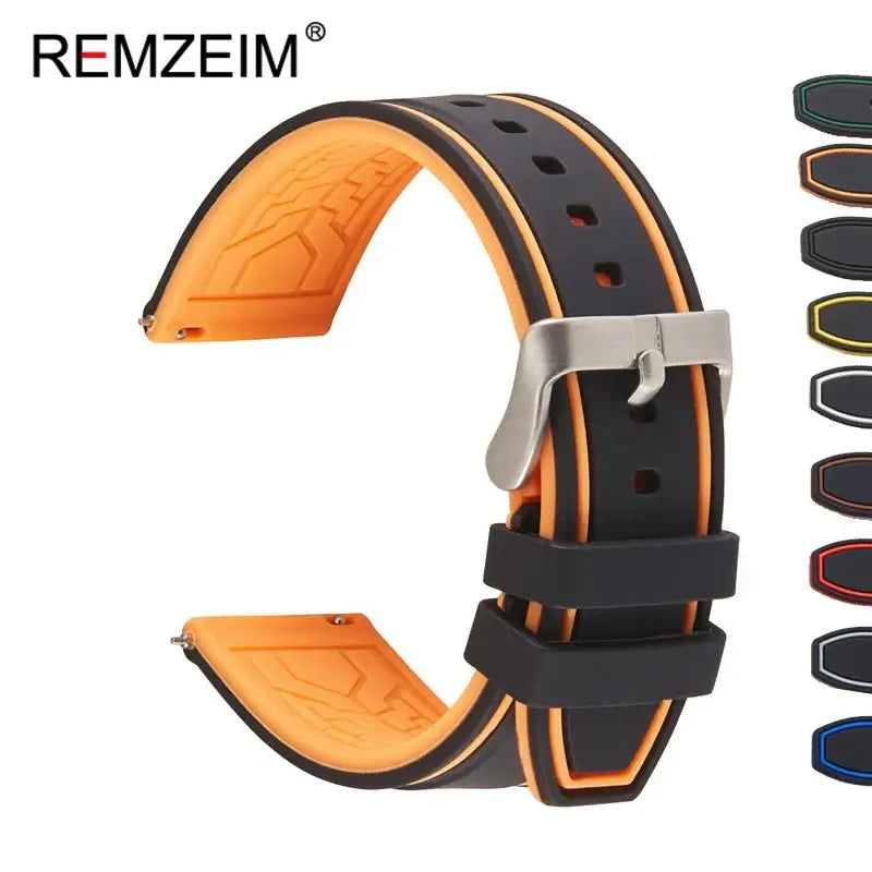 Suunto Silicone Strap - Soft, Flexible, Waterproof Design