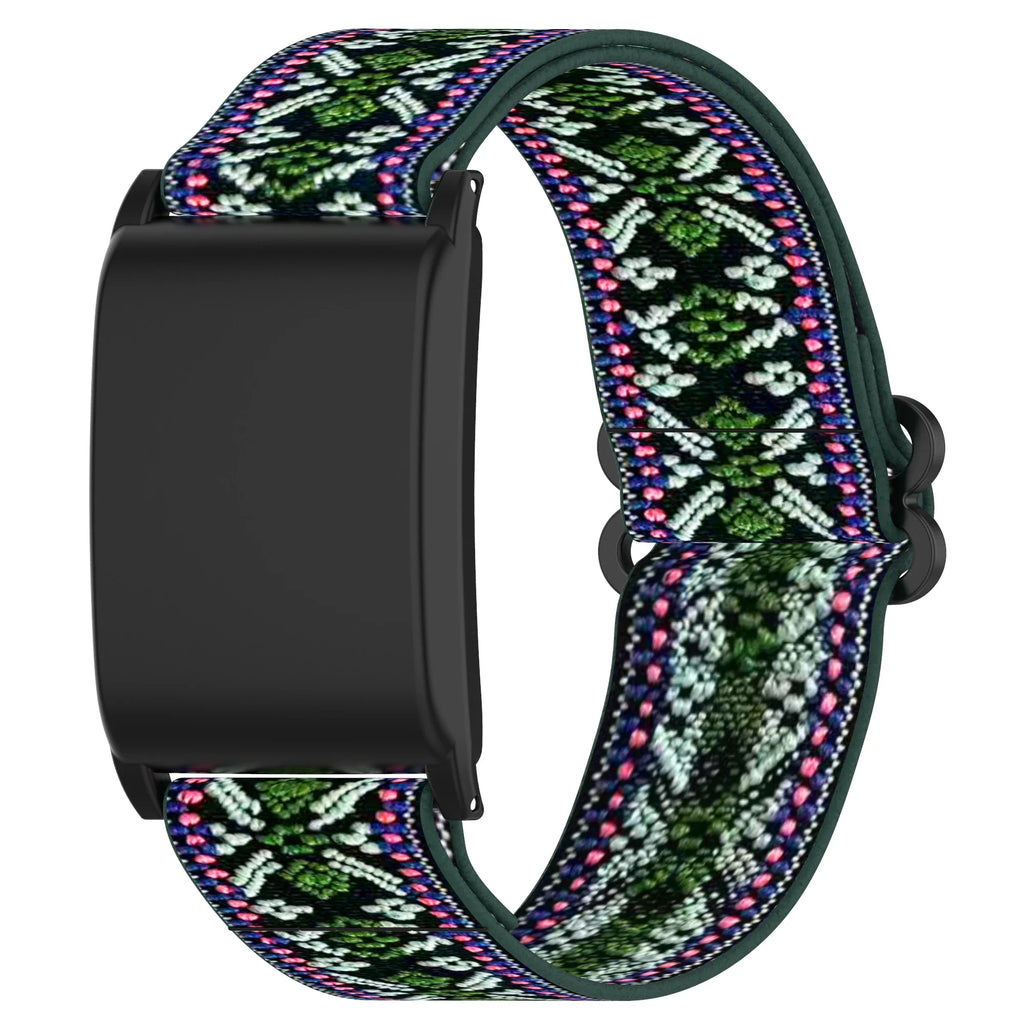 WHOOP 5.0 / 4.0 / 3.0 Nylon Scrunchie Band - Breathable