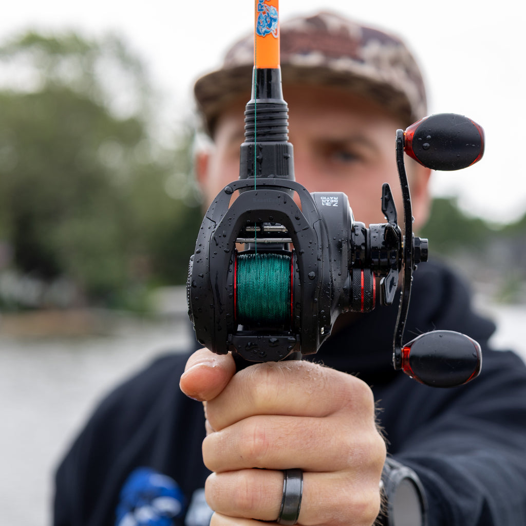 Reaction Tackle Braided Fishing Line - NO FADE Moss Green - NEW