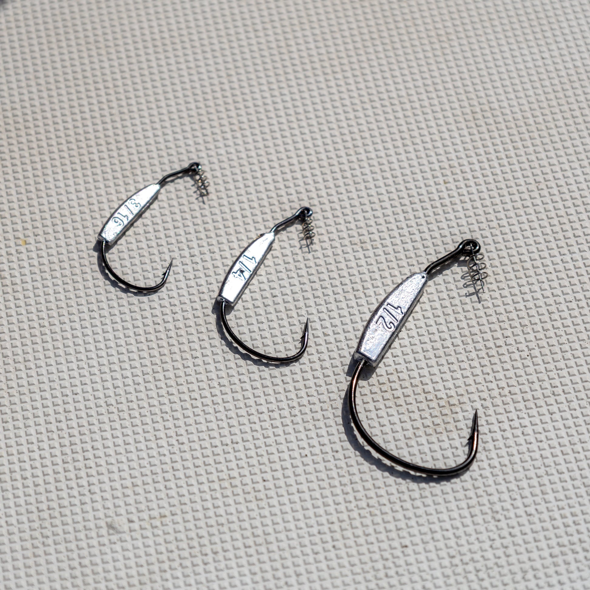 Reaction Tackle Lead Weighted Swimbait Hooks (10-PACK)