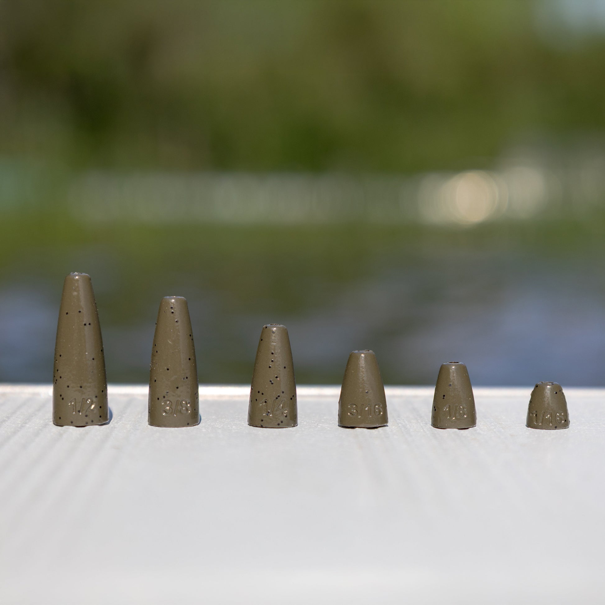 Reaction Tackle Lead Worm Weights (25 pack)