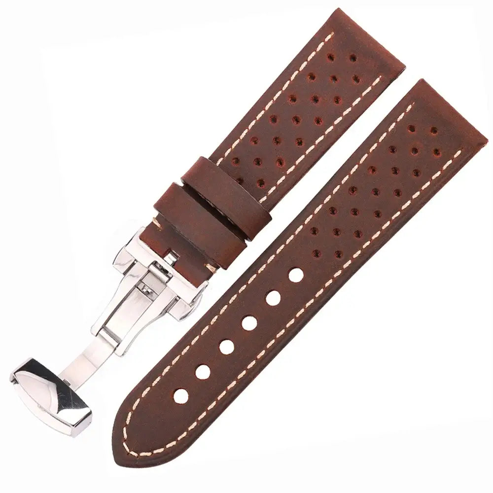Ticwatch Leather Band - Breathable Design for Comfort