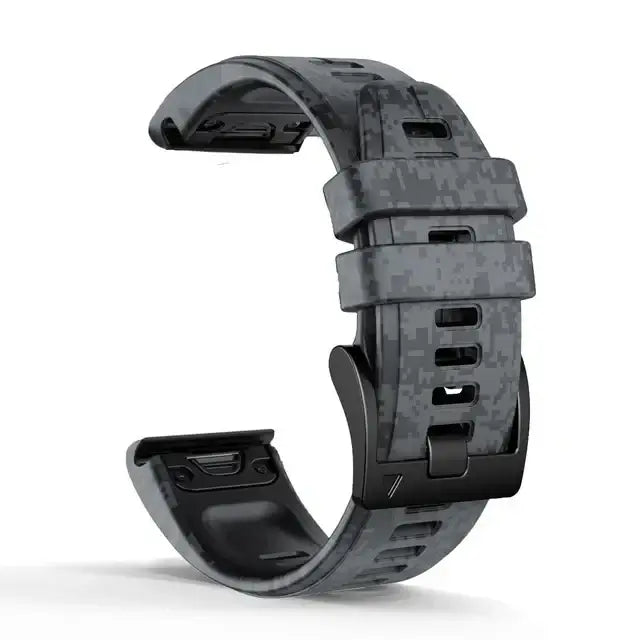 Garmin Silicone Camo Strap - Durable Stylish Design
