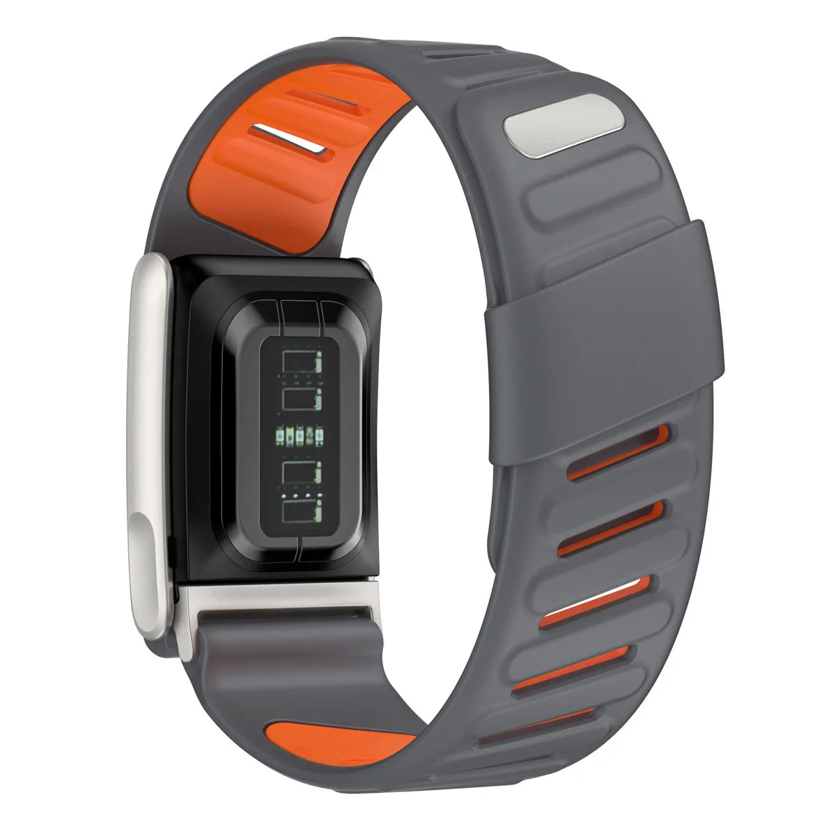 WHOOP 5.0 Silicone Strap - Dual Color Metal Frame Soft