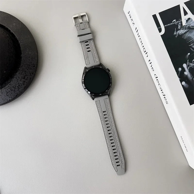Polar Watch Band Nylon Silicone Strap Replacement Unisex