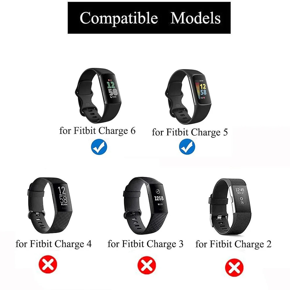 Fitbit Charge 6 5 Canvas Band - Comfortable Durable Strap