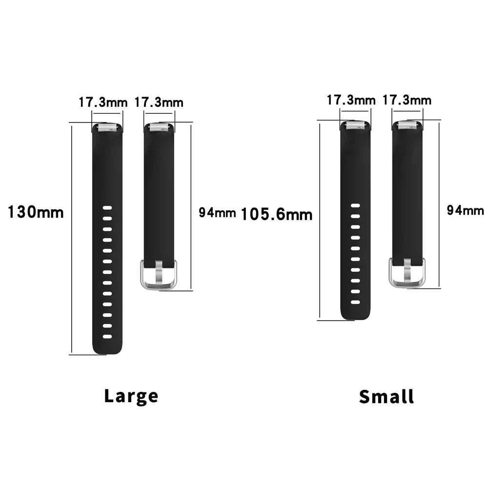 Fitbit Inspire 2, 1, HR Silicone Strap - Comfortable Design