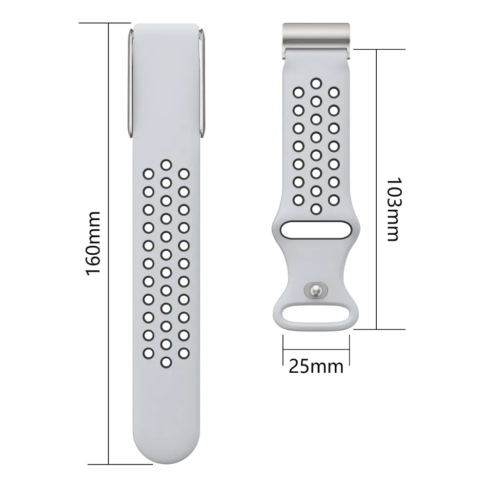 Whoop 4.0 3.0 Silicone Band - Breathable Two Tone Sport