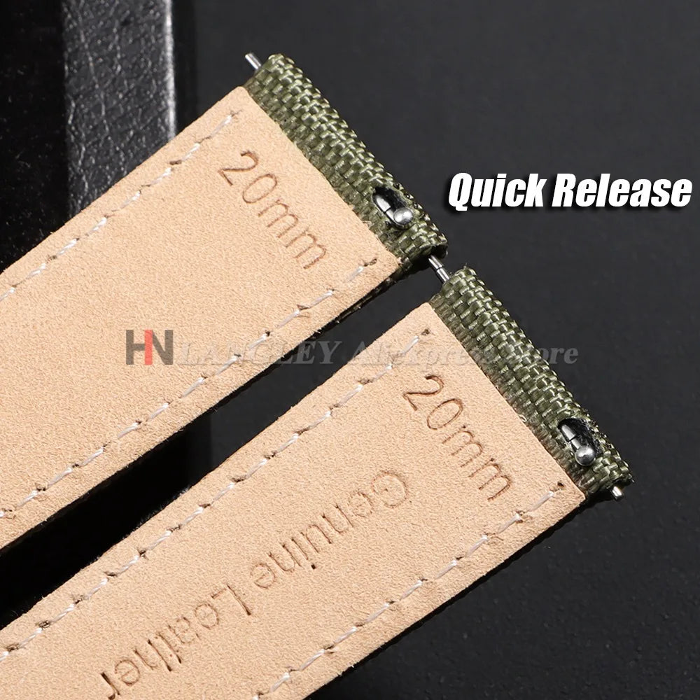 Polar Sailcloth Watch Strap Universal Quick Release Band for Smartwatch