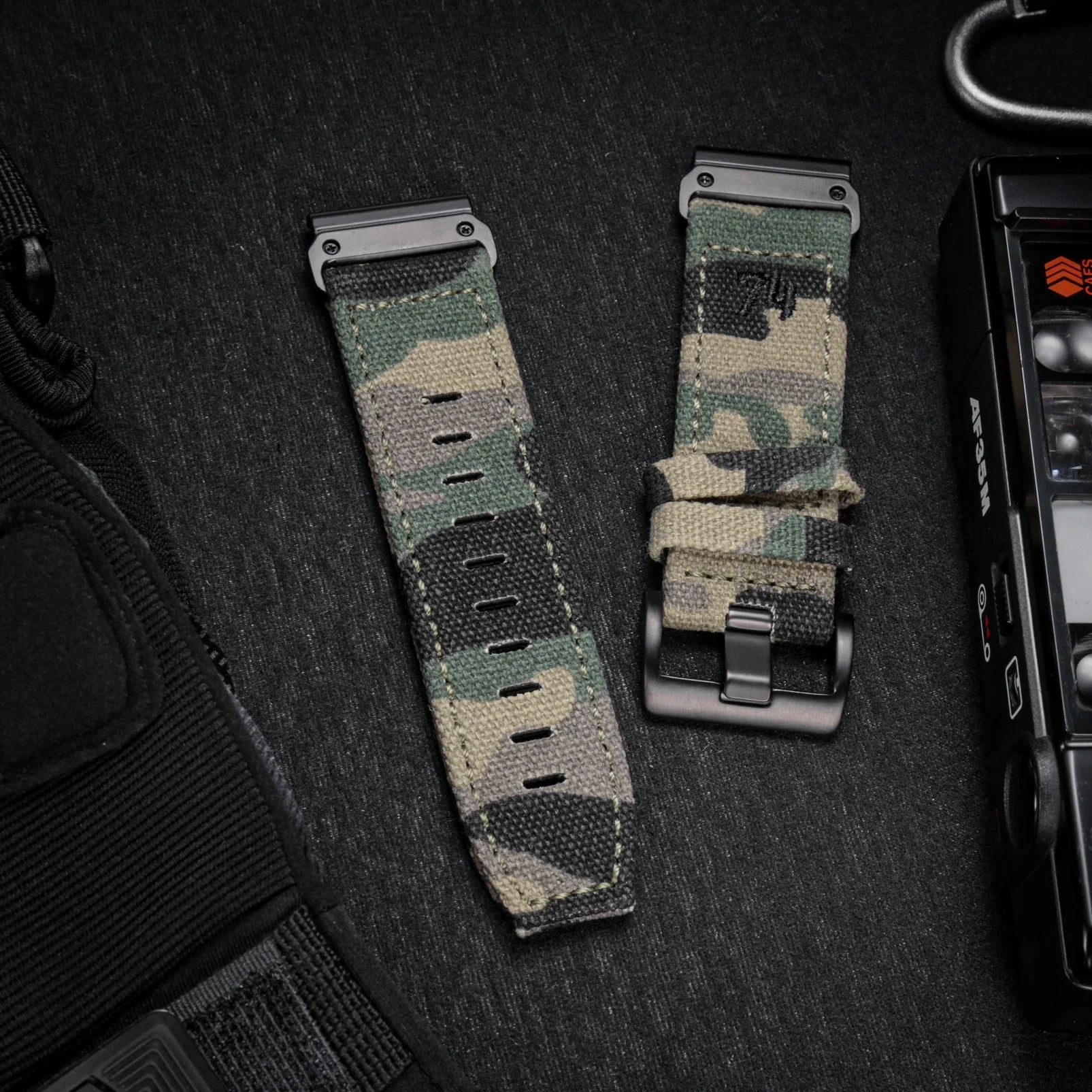 Garmin Rugged Nylon Sport Band - Durable Woven Strap