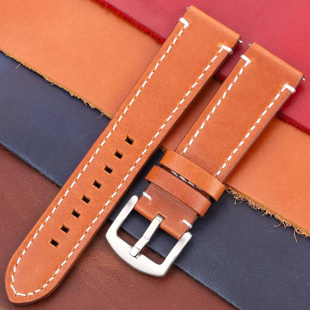 Ticwatch Genuine Leather Band - Elegant Minimalist Design