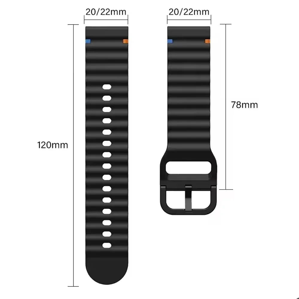 OnePlus Smartwatch Silicone Strap Band, Sport Wristband Replacement