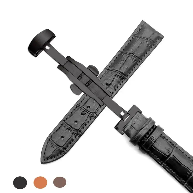 Samsung Galaxy Watch Leather Strap - Premium Classic Design