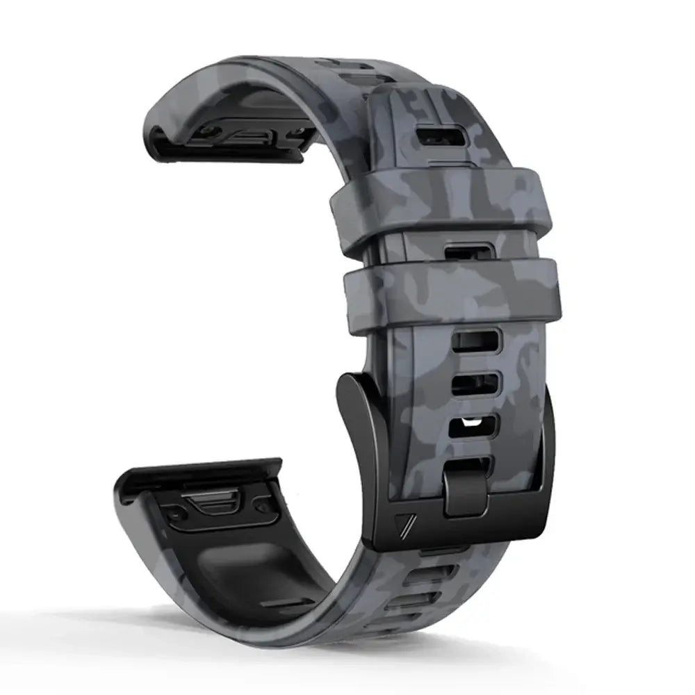 Garmin Silicone Camo Strap - Durable Stylish Design