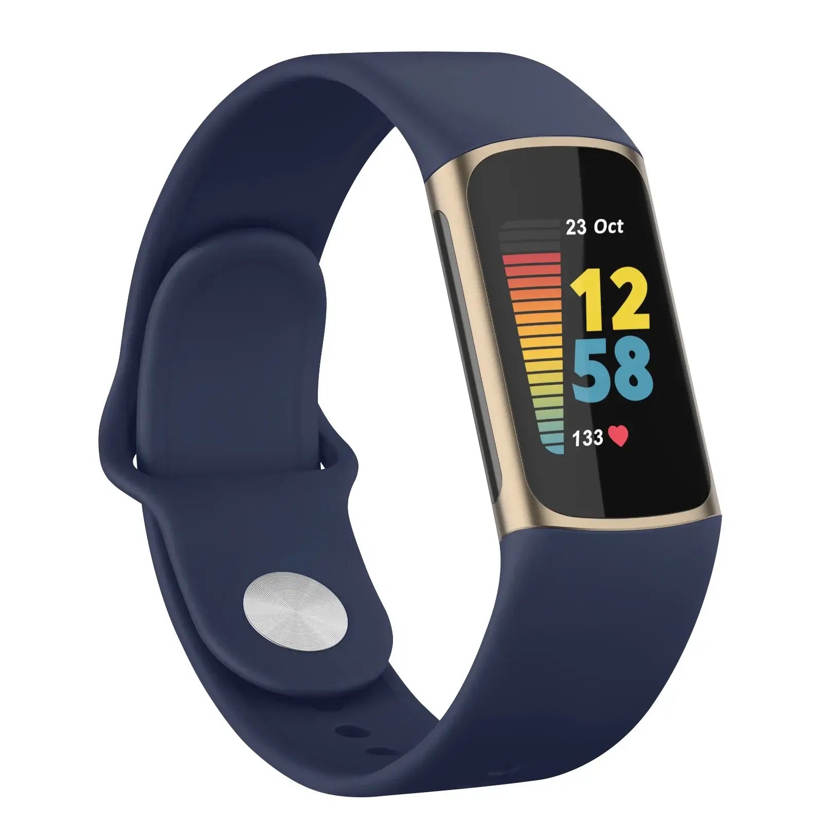 Fitbit Charge 5 6 Silicone Band - Soft Comfortable Design