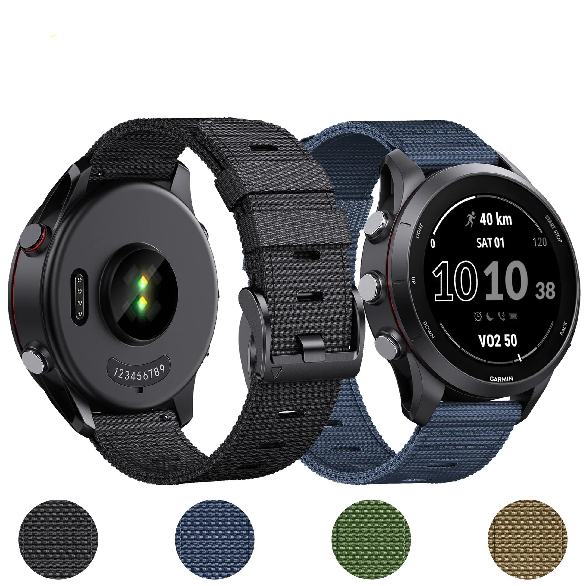 OnePlus Smartwatch Nylon Loop Band Replacement Strap Sport Bracelet