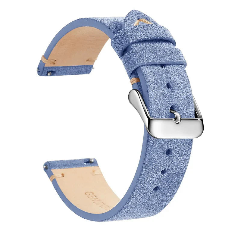 Polar Leather Watch Band Quick Release Genuine Cowhide Unisex